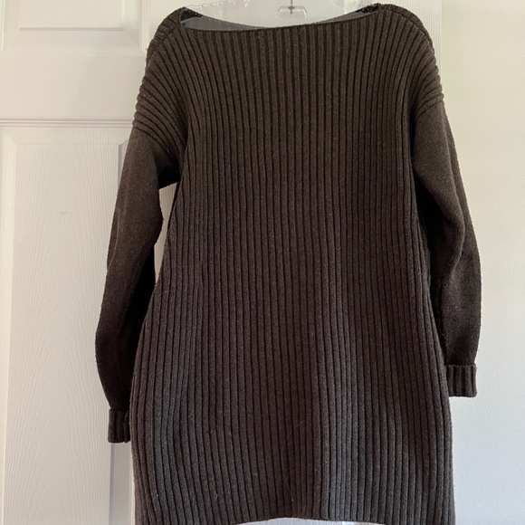 LOFT women's brown  small cotton blend sweater. - Picture 1 of 4